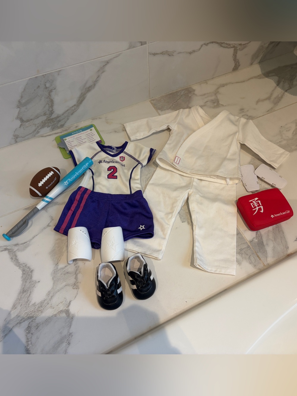 American Girl Doll Sports accessories